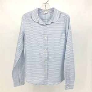 Crewcuts Top Girls Size 12 Button Front Long Peter